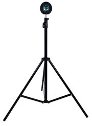 Лампа атмосферная светодиодная настольная с пультом DE8387 BK черный LED RGB 3W (ПДУ RGB)