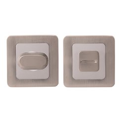 Фиксатор сан/тех Code Deco WC-2207-NISM квадрат суперматовый никель/хром