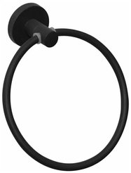 Держатель для полотенца кольцо HB8704 BLACK