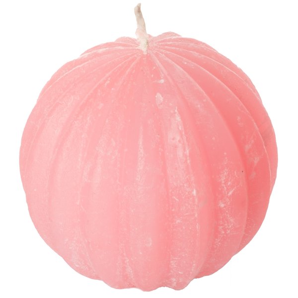 Свеча шар фигурный D90 розовый