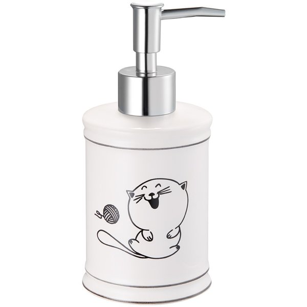 Дозатор для жидкого мыла настольный Happy Cats FOR-HC021