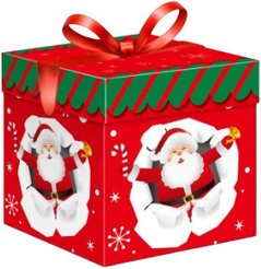 Коробка подарочная 30х30х30см (2 дизайна) SYLPDC-4324068