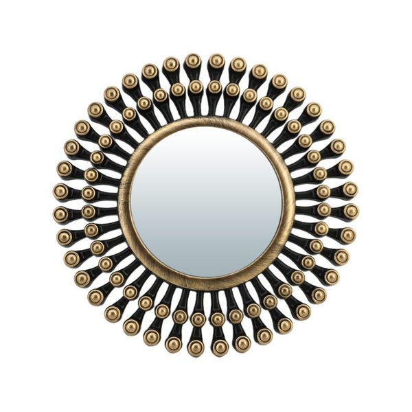 Зеркало декоративное ДИЖОН, бронза 25см, D13см