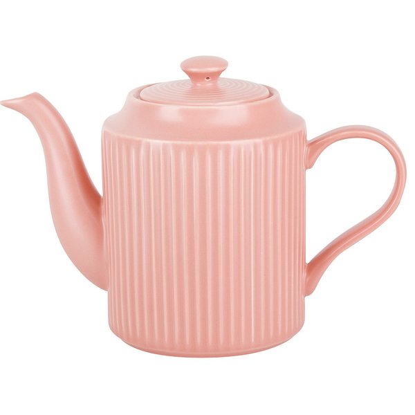 Чайник заварочный Nouvelle Home Scandi Primerose 1,4л розовый, фарфор