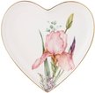 Тарелка-сердце Lefard Iris 15х2см фарфор