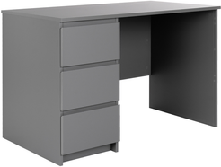 Стол письменный Кастор 115,6х75,5х65см 3-ящика, КДСП Серый