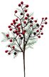 Ветка декоративная 60см с красными ягодами SYHHB-0320241 Ветка декоративная 60см с красными ягодами SYHHB-0320241