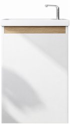 Тумба с раковиной подвесная AM.PM X-Joy 45см M85A-FHX0451-WC0452WG белый глянец