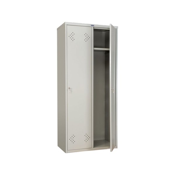 Шкаф для раздевалок Практик Standart LS-21-80 183x81,3x50см окрашенный