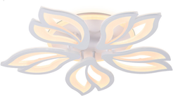 Светильник светодиодный потолочный с пультом FA543/5 WH белый 104W 580х560х80мм (ПДУ РАДИО 2.4)