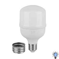 Лампа светодиодная ЭРА GREEN LINE LED POWER T80-40W-865-E27/E40 GL E27/E40 40 Вт колокол холодный свет