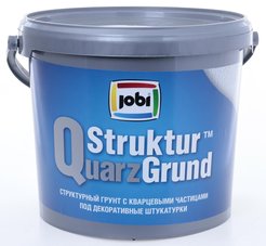 Грунт структурный под декор. покрытия JOBI StrukturQuarzGrund (5л)