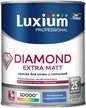 Краска для стен и потолков Luxium Diamond Extra Matt BW глубокоматовая белая (1л)