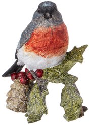 Фигурка Снегирь 10,5х6х13см