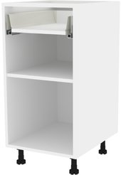Корпус шкафа напольный для 1-го ящика и 1-го фасада Микс 40х82х51см Белый