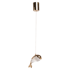 Подвес Конти 7W LED металл, акрил, золото