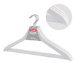 Набор вешалок д/одежды Valiant Japanese white 44,5х23х1,2см с перекладиной 3шт дерево