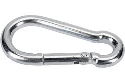 Карабин пожарный DIN5299C М6 (1шт)-ярлык Profit