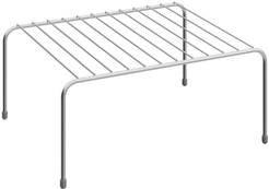 Полка-подставка универсальная Найди 14х32х25см металл, серебристый