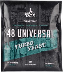 Дрожжи спиртовые Bragman 48 Universal 135г