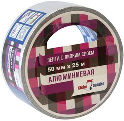 Лента алюминиевая 48-50ммх25м 50мк Klebebander
