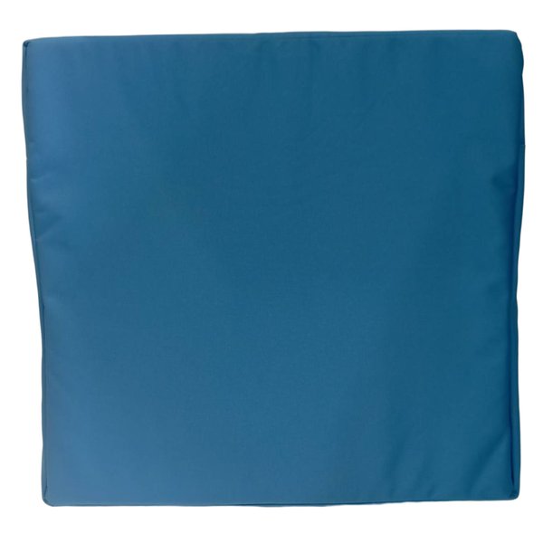 Подушка для садовой мебели 54х50х6см голубой