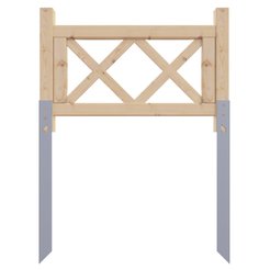 Опора для столба забивная Timber&Style 4х4х50см