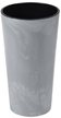 Кашпо LILIA ECO recycled beton d25см h47см v9,5л серый бетон, с вкладышем