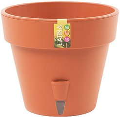 Горшок пластиковый Латина d17,5см h15,5см v2,5л терракот