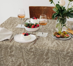 Скатерть рогожка 145х220 Fine Line Экостиль