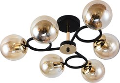 Люстра Ruota 24500-6 BK+FGD 6xE27