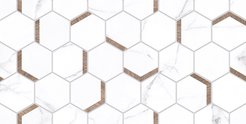 Плитка настенная ECTA HEXWOOD матовый 20x40см 1,2м²/уп