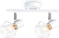 Спот TR8628/2 WH/CH белый/хром E27х2 max 40W 260х91х175