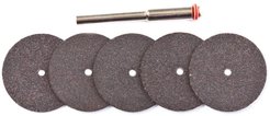 Набор кругов отрезных по керамике RedVerg 5шт+держатель