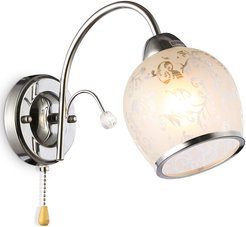 Бра Ambrella light TR3194 CH/CL/FR хром/прозрачный/белый матовый 1хE27