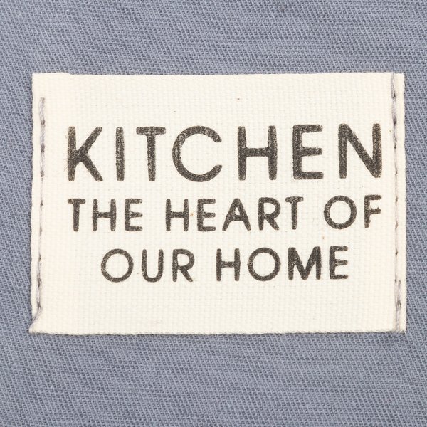 Набор кухонный Этель Kitchen синий (прихватка 19х19, прихватка-рукавица 18х29)