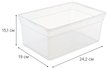 Контейнер д/хранения FunBox Basic 10л 36,2х24,3х15,1см прозрачный, ПП