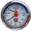 Термоманометр аксиальный STI Ø63мм,120°C,10бар (G1/2")