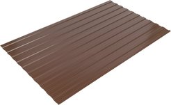 Профнастил КС8/С8 2000х1200/1180х0,35мм RAL 8017 (шоколад)