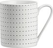 Кружка Esprado Puntos 370мл костяной фарфор