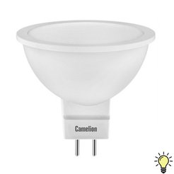 Лампа светодиодная Camelion LED GU5.3 3000К JCDR 9Вт 220В теплый свет