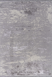 Ковер Лора (LORA) арт.3062G серый 0,8х1,5м 