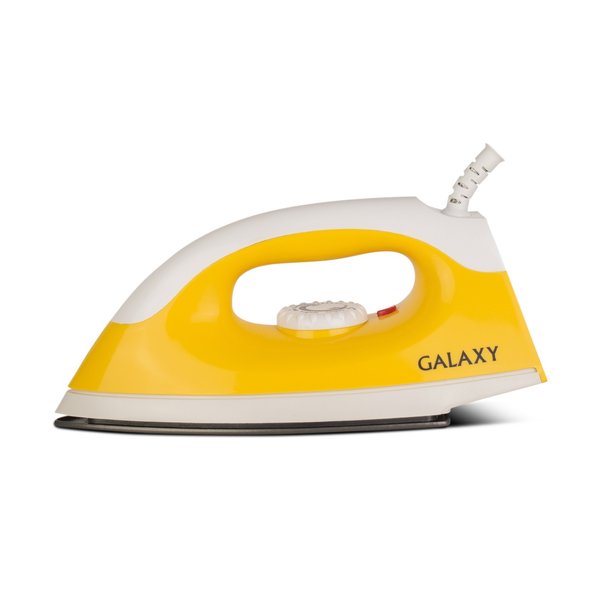 Утюг Galaxy GL 6126 желтый 1400Вт антипригарное покрытие подошвы