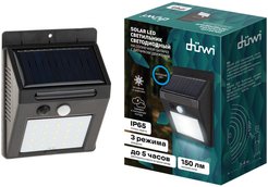 Светильник duwi SOLAR LED на солнечных батареях 4Вт 6500К IP65 с датчиком движения