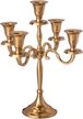 Подсвечник Lefard Bronze Classic 28,5см для 5 свечей золото