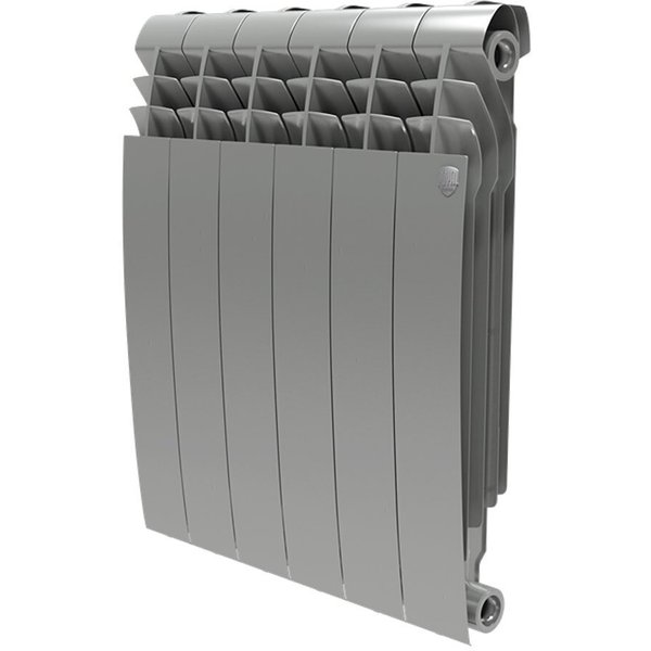 Радиатор биметаллический Royal Thermo BiLiner Silver Satin 500 6 секций