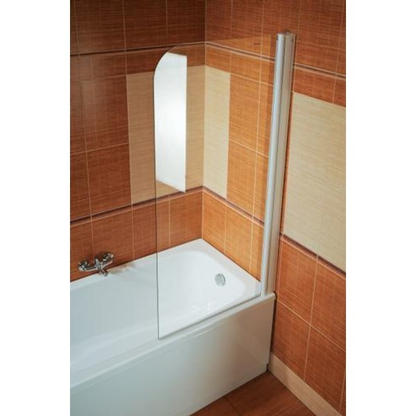 Шторка для ванны ВЛ1-70 Transparent (стекло)
