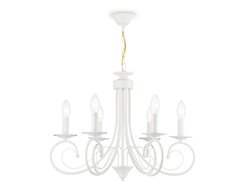 Светильник подвесной TR9611/6 WH белый E14/6 max 40W D560х650мм