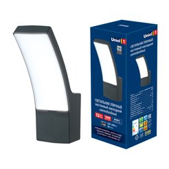Светильник светодиодный уличный 12Вт ULU-S70A-12W/4000K IP65 BLACK