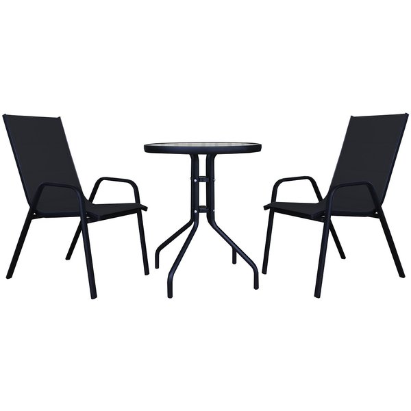 Набор мебели дачной Сан-Ремо Стол+Кресла 2шт ротанг искусственный